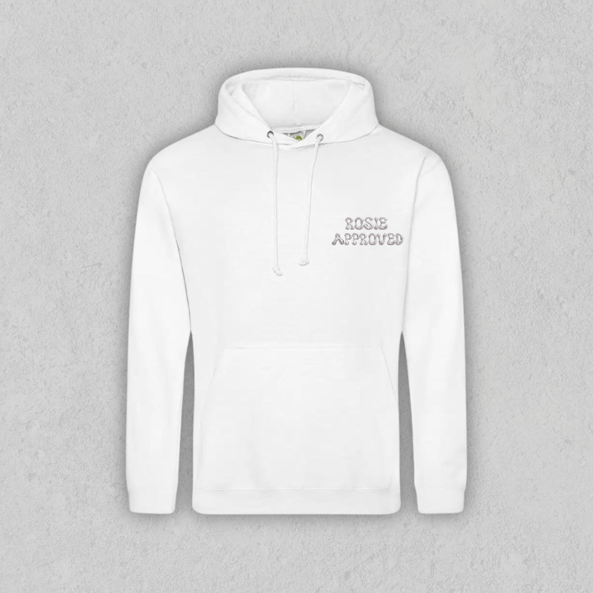 Rosie Approved White Hoodie