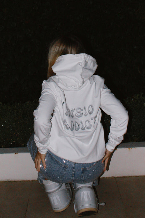 Rosie Approved White Hoodie